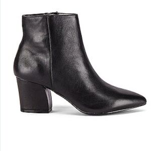 Steve Madden Black Ankle Booties